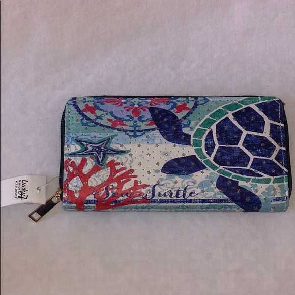 Beach Themed Wallet - Picture 3 of 4